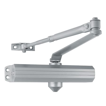 Lawrence Manual, Hydraulic, Door Closer, Medium to Heavy Duty Interior and Exterior, Aluminum LH5016-AL